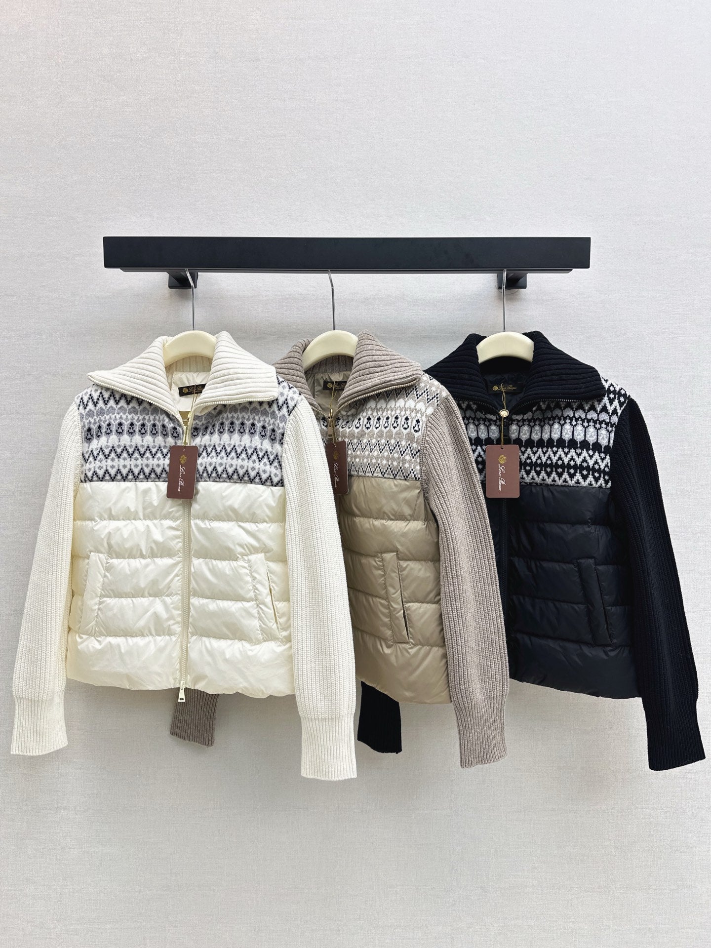 25fw new wool stitching down jacket