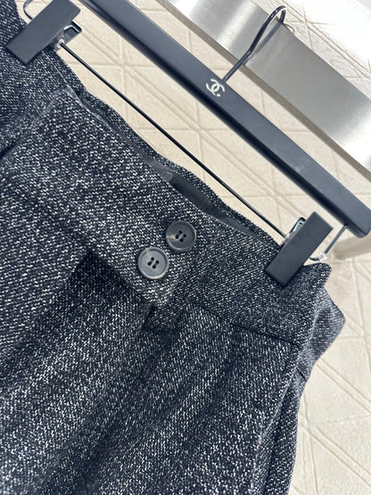 25fw new plaid woven shorts