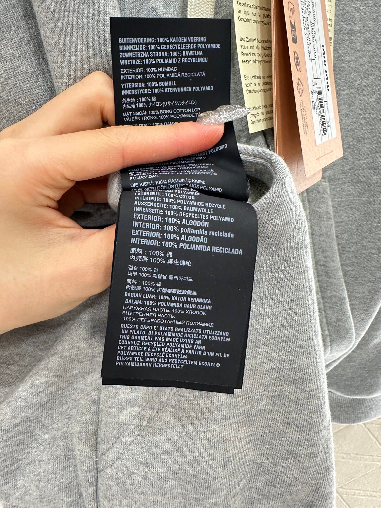 25fw new reversible hooded jacket