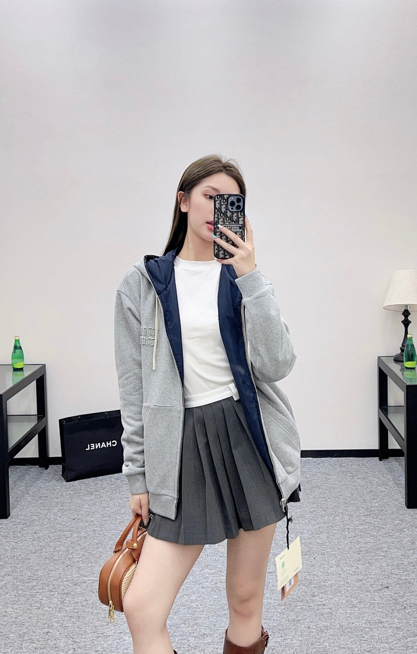 25fw new reversible hooded jacket