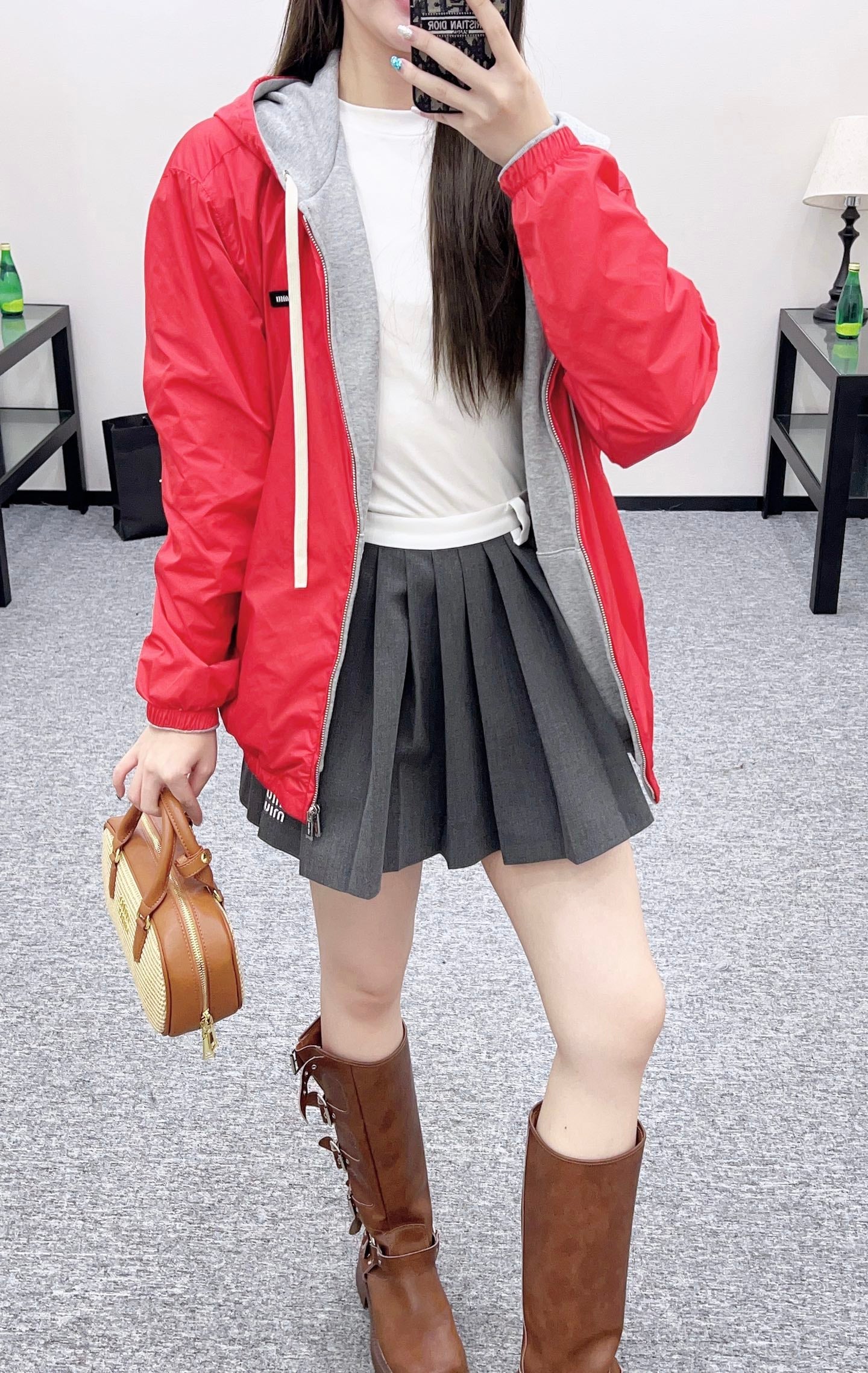 25fw new reversible hooded jacket