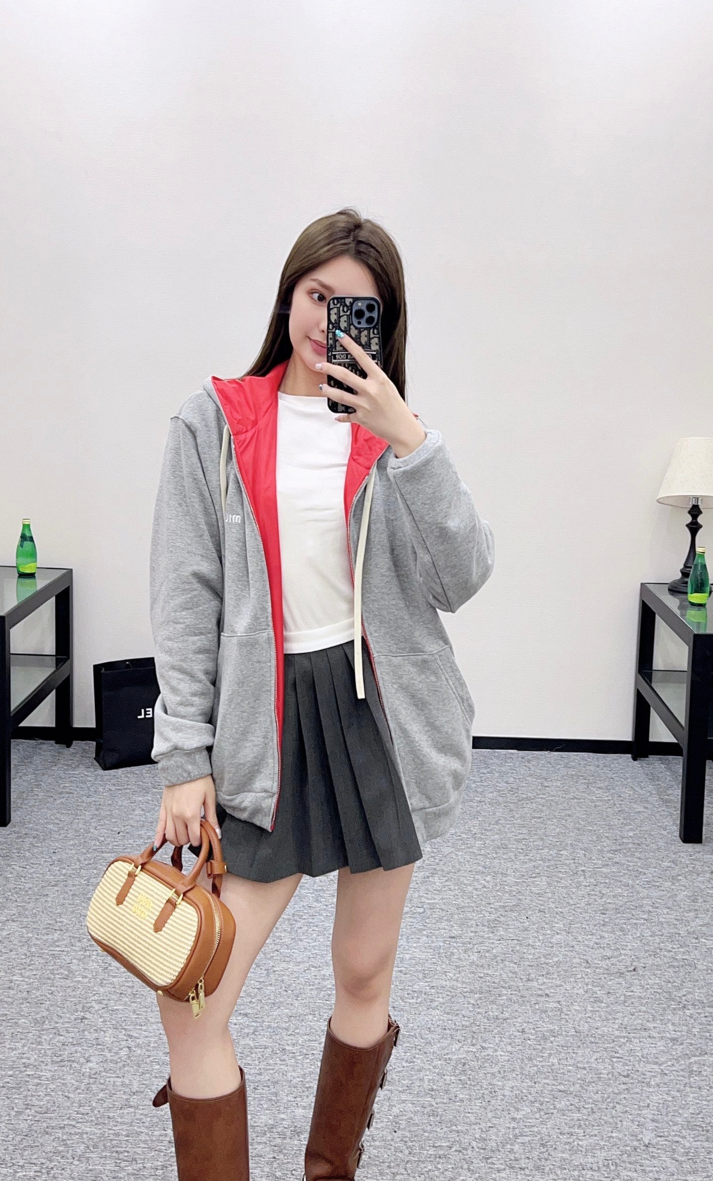 25fw new reversible hooded jacket