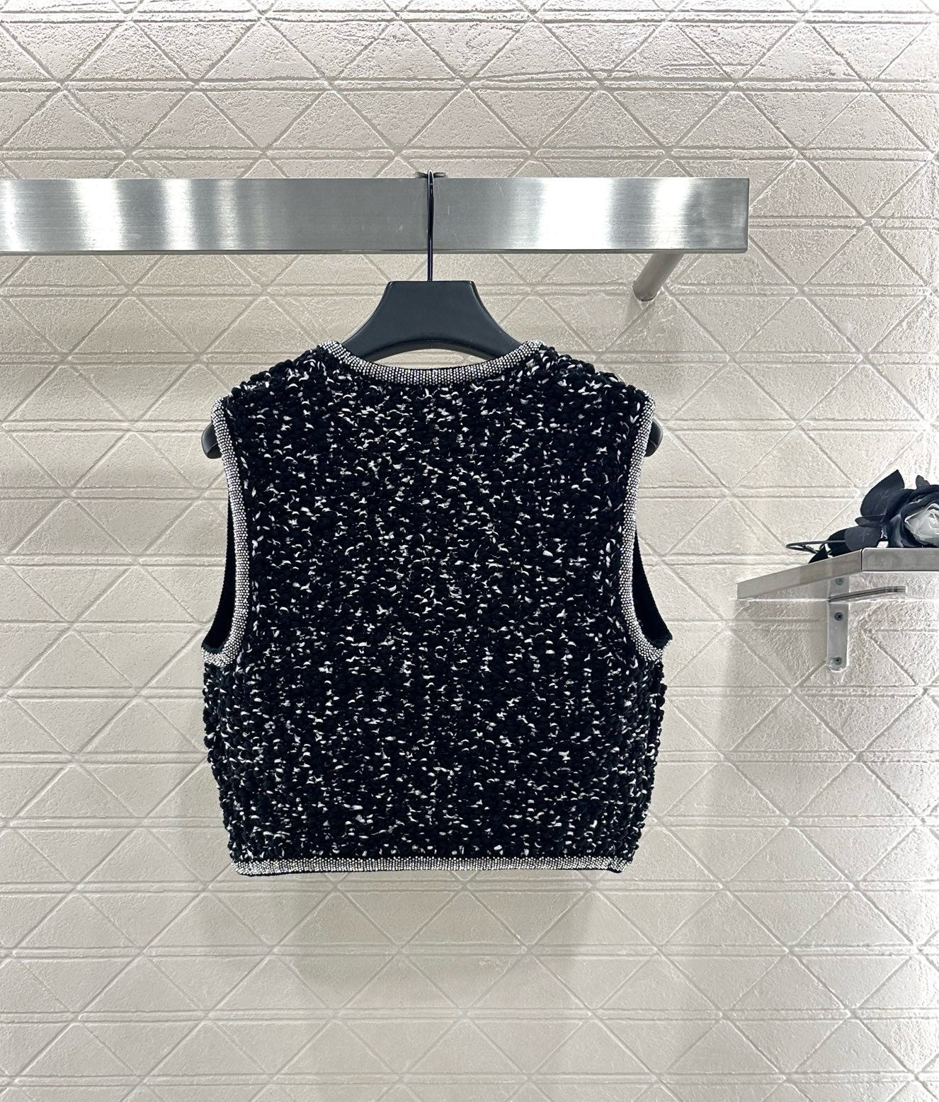 25fw Rhinestone binding edge knitting set