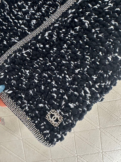 25fw Rhinestone binding edge knitting set