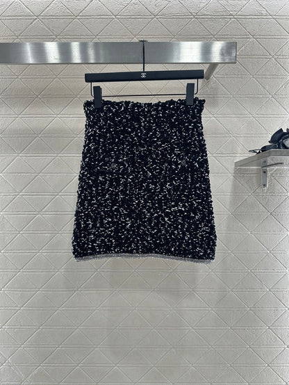 25fw Rhinestone binding edge knitting set