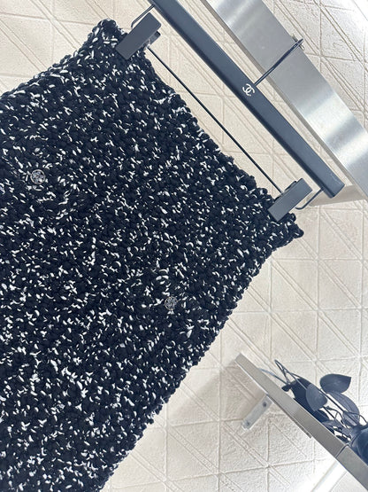 25fw Rhinestone binding edge knitting set