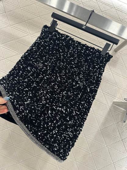 25fw Rhinestone binding edge knitting set