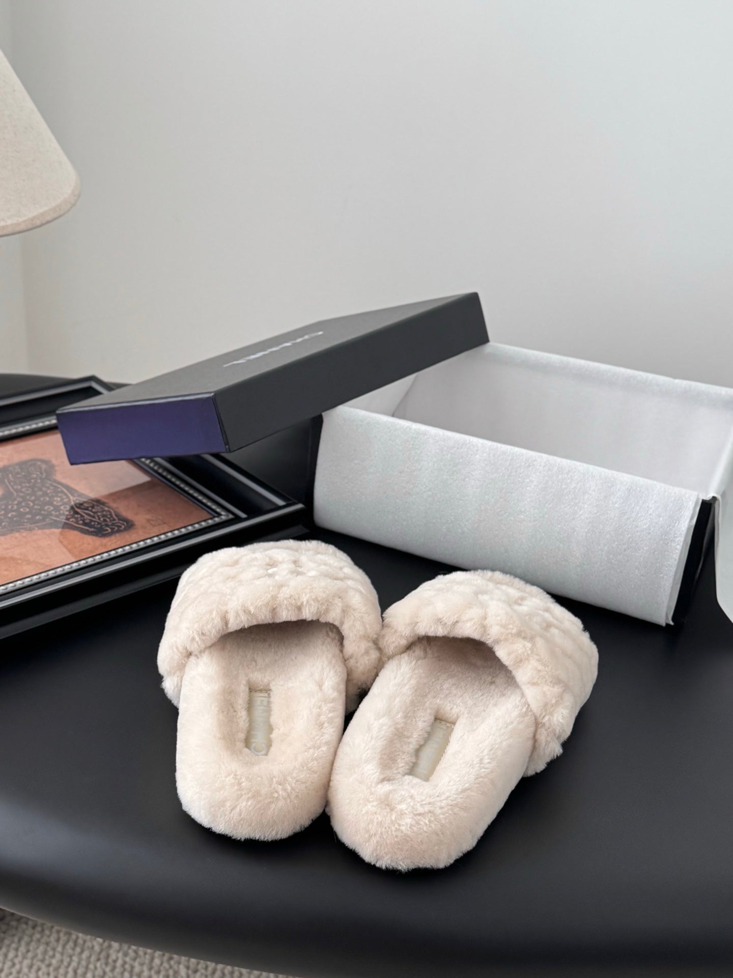 25K new fur slippers