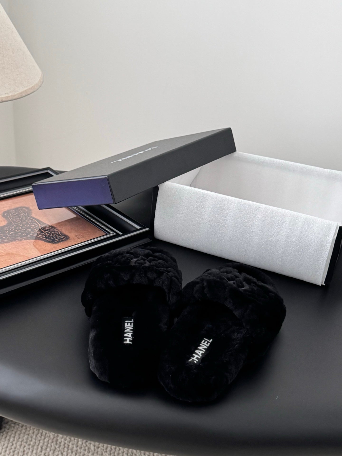 25K new fur slippers