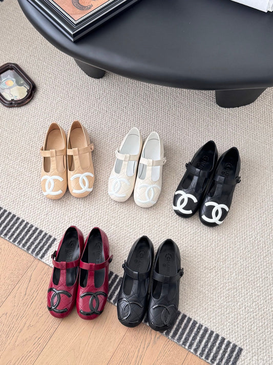 25 Vintage vintage series flat shoes