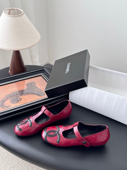 25 Vintage vintage series flat shoes