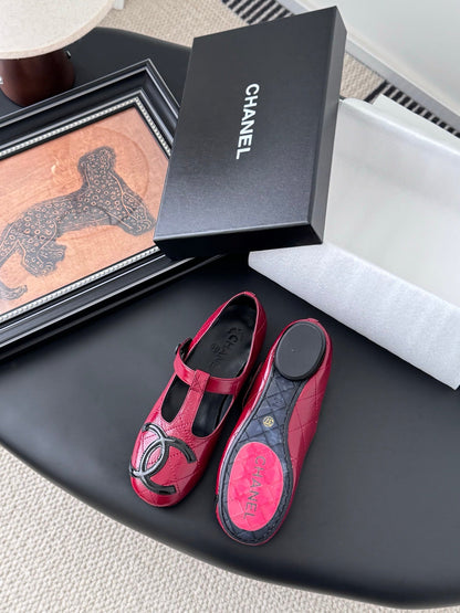 25 Vintage vintage series flat shoes