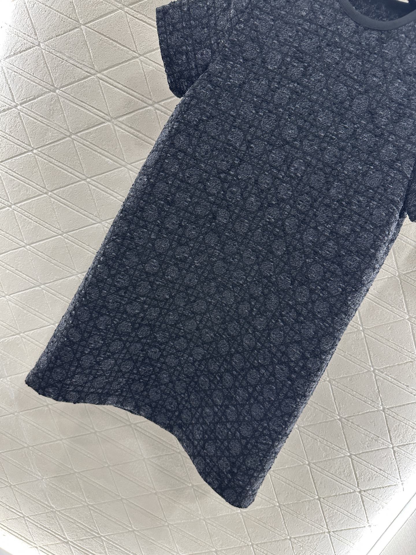 25fw new jacquard rattan check dress