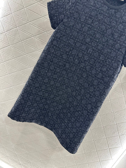 25fw new jacquard rattan check dress