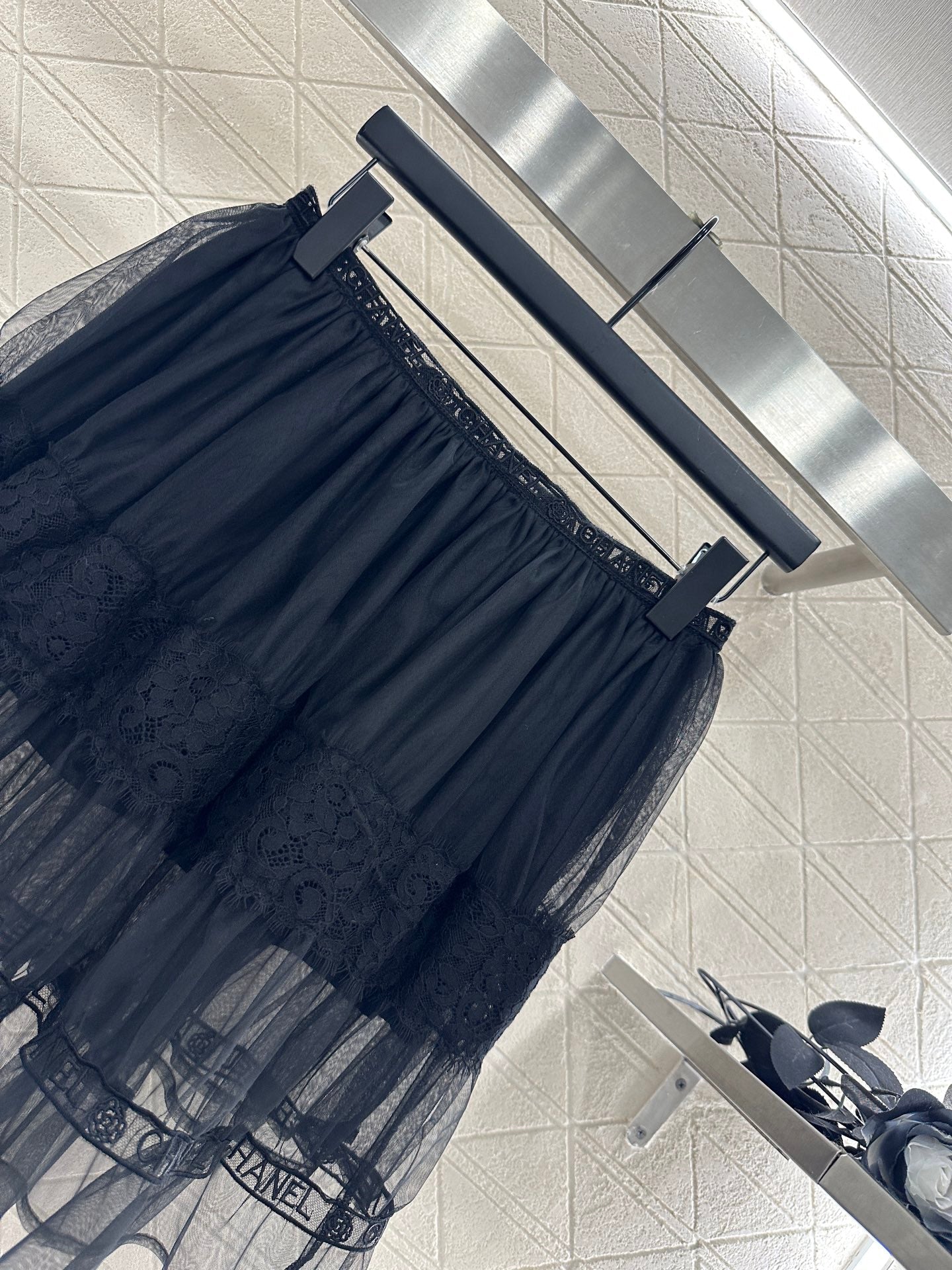 25fw new high waist cake tulle skirt