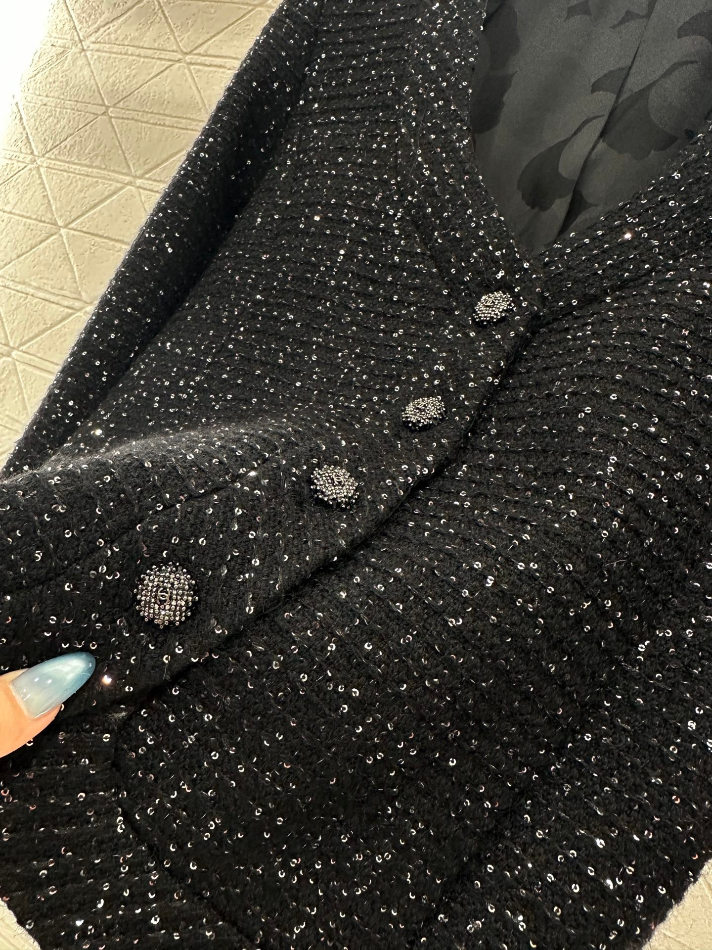 25fw new plaid woven dress jacket