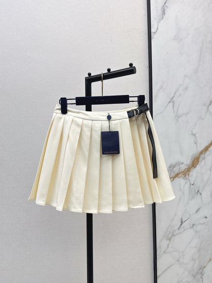 25fw new wool pleated skirt