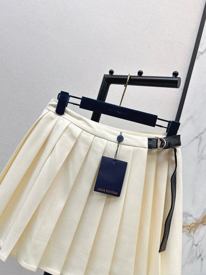 25fw new wool pleated skirt