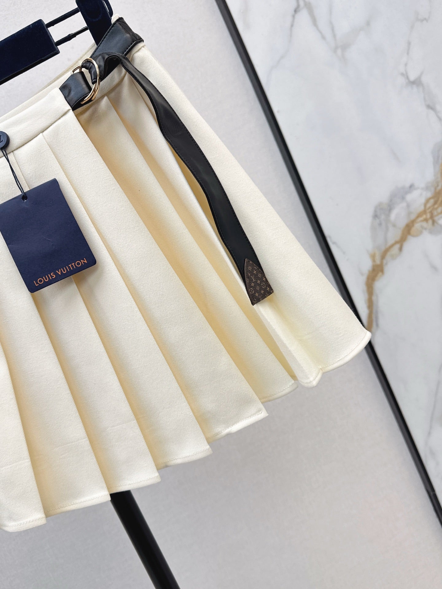 25fw new wool pleated skirt