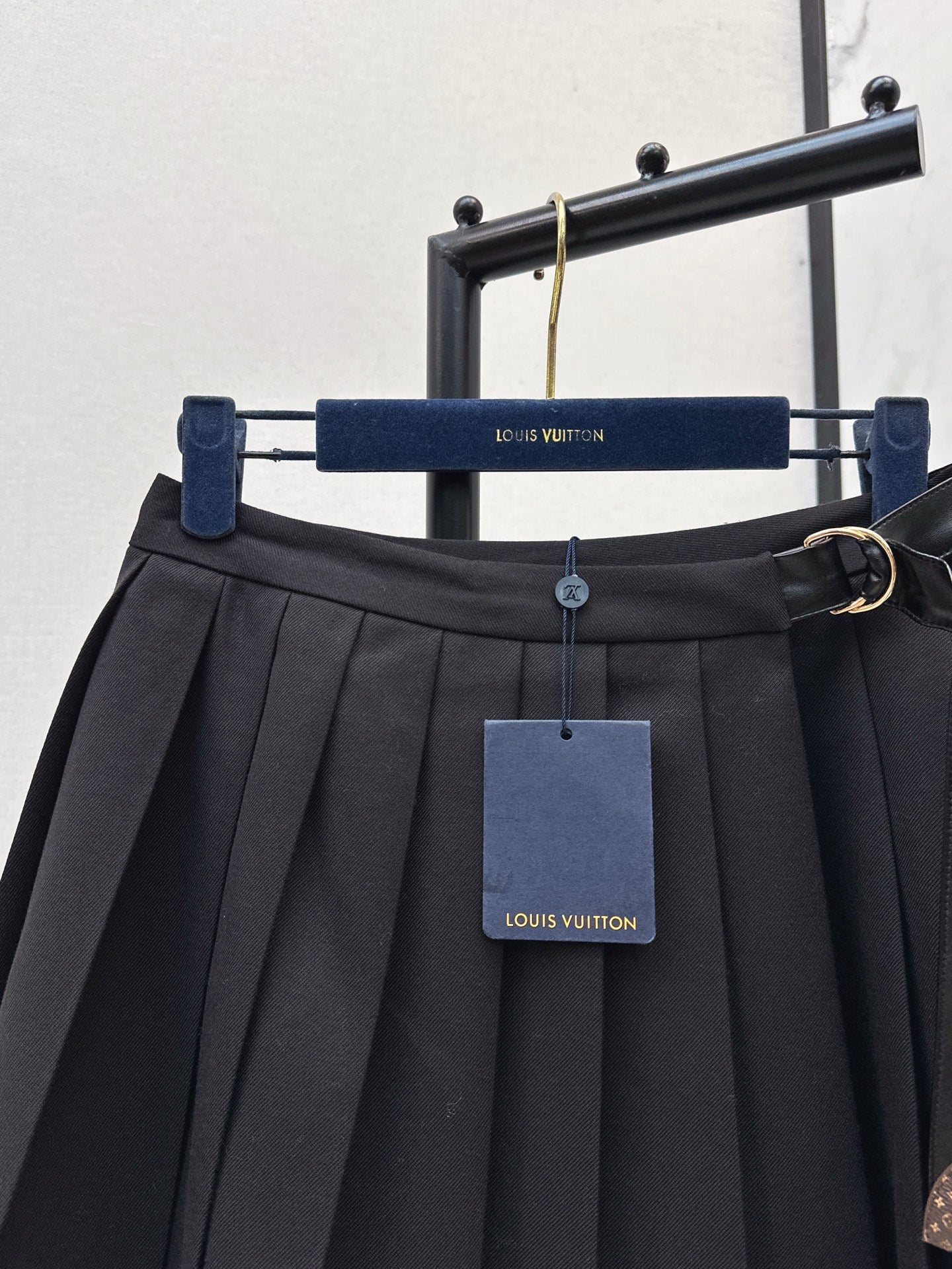 25fw new wool pleated skirt