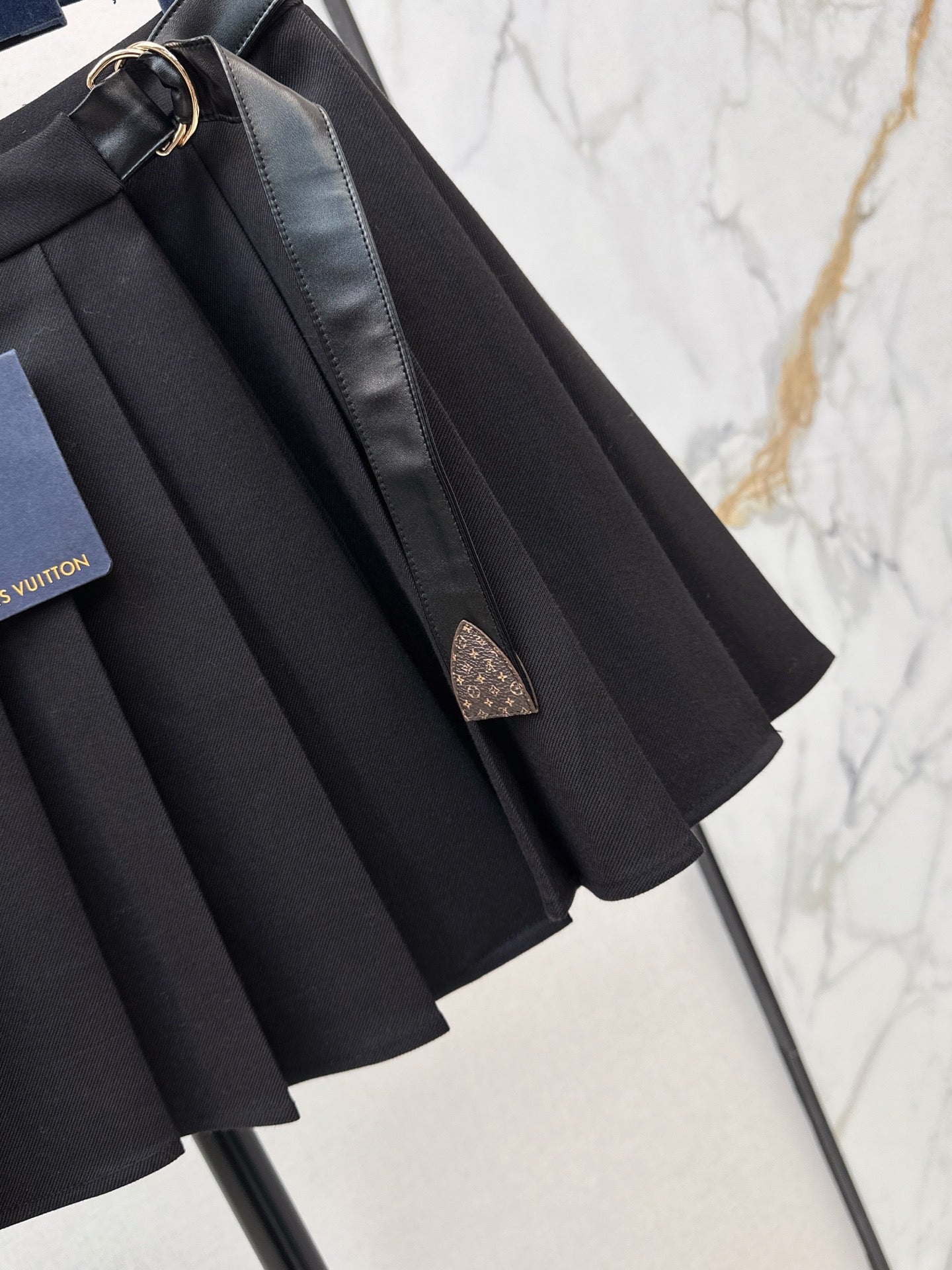 25fw new wool pleated skirt