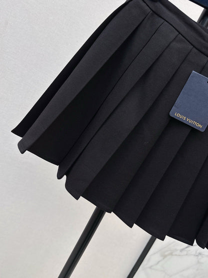 25fw new wool pleated skirt