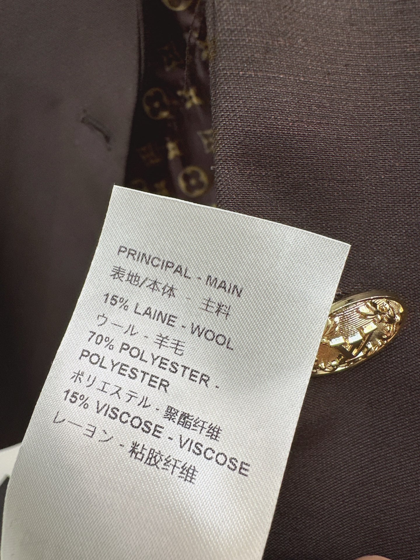 25fw new monogram suit jacket
