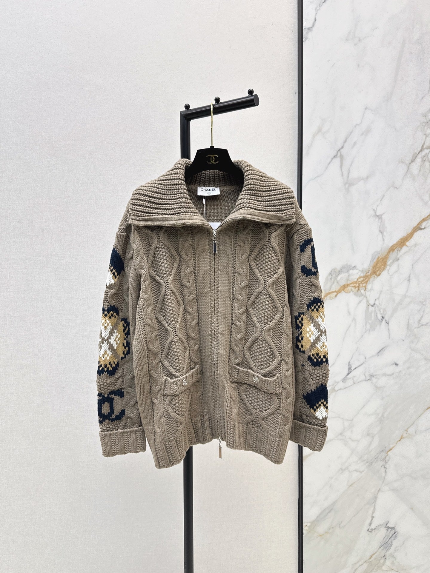 25fw new lapel wool coat