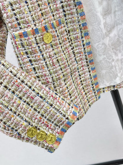 25fw new woven tweed jacket