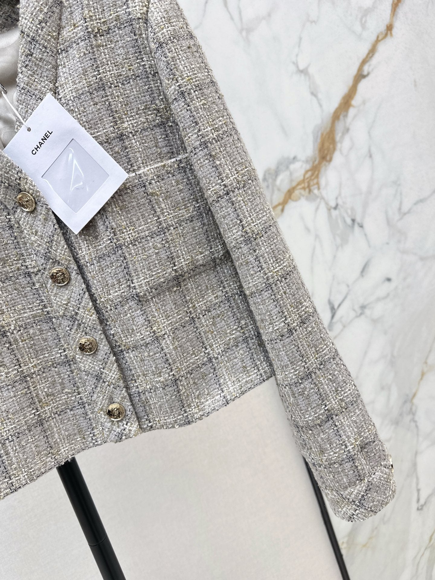 25fw new V-neck woven jacket