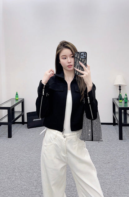 25 Casual zipper jacket jacket