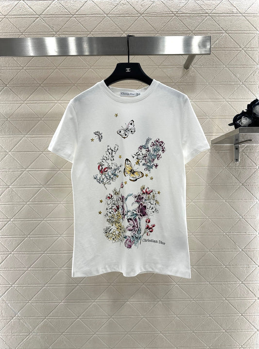 25 Round neck printed all cotton 𝑇𝑒𝑒