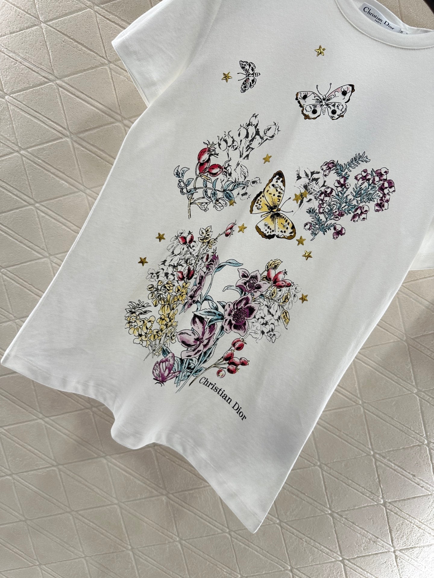 25 Round neck printed all cotton 𝑇𝑒𝑒