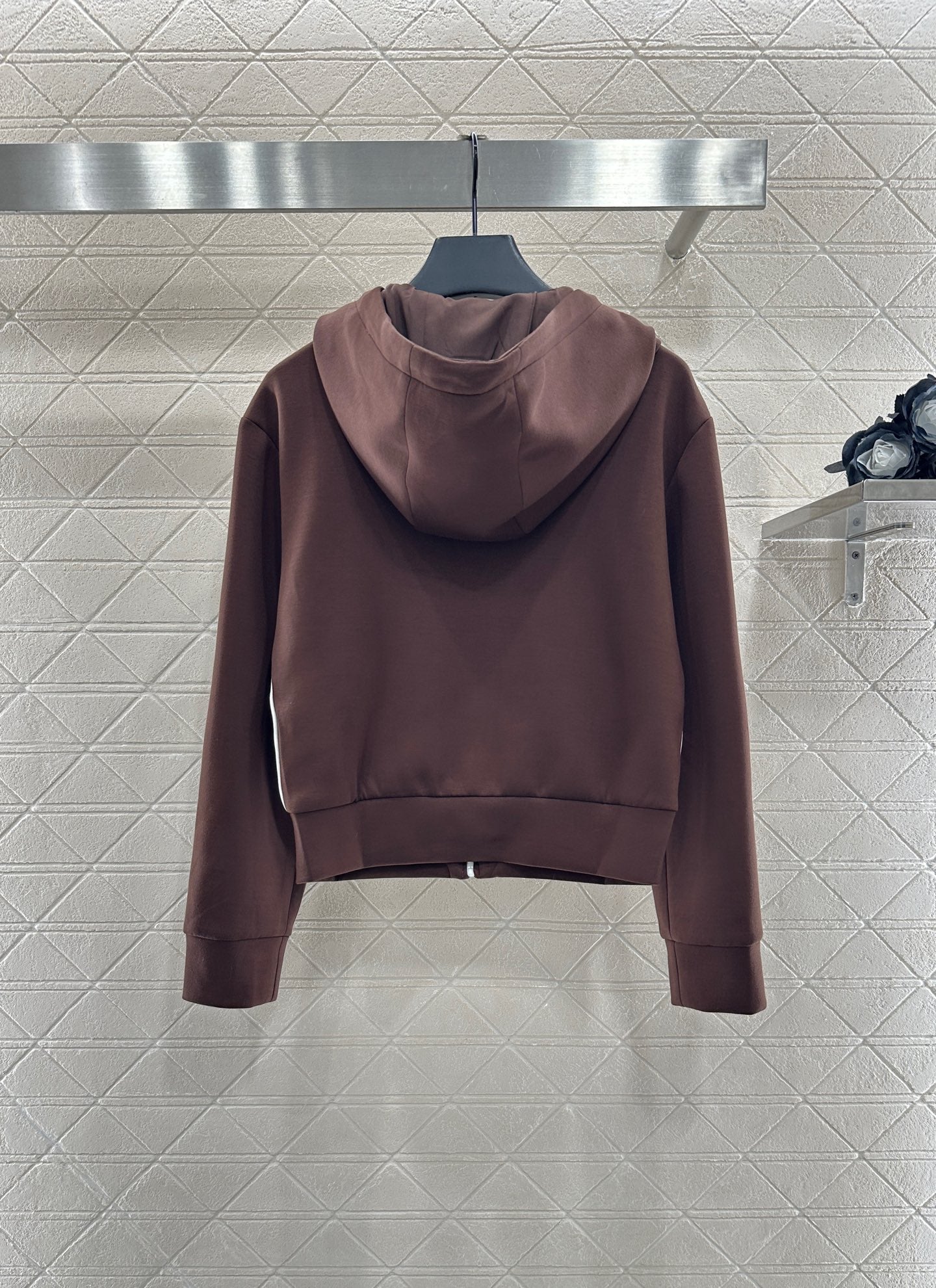 25 Hooded jacket and short skirt set