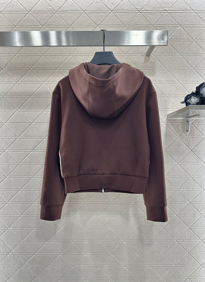 25 Hooded jacket and short skirt set