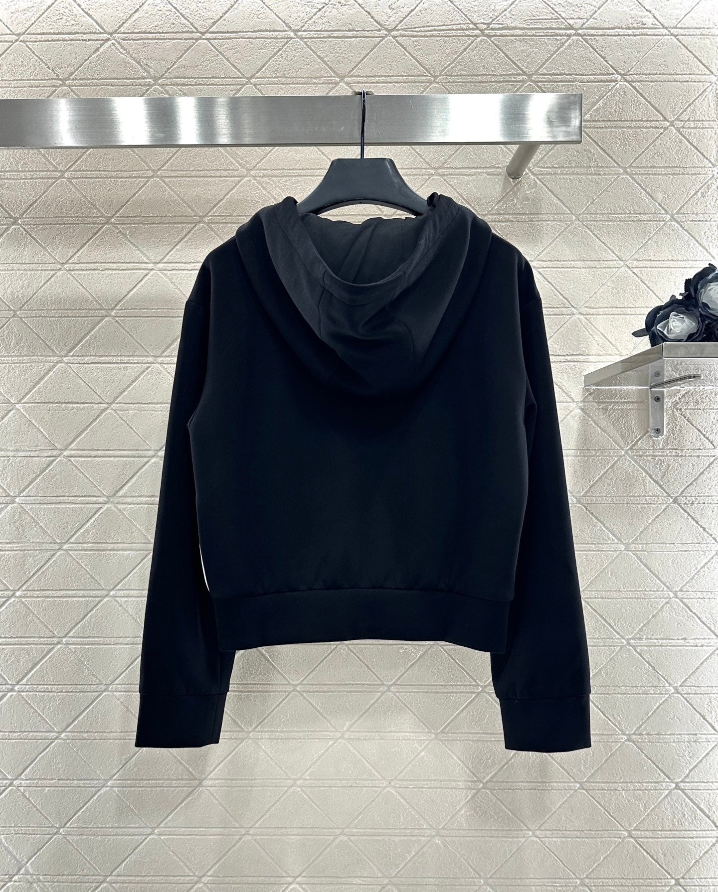 25 Hooded jacket and short skirt set