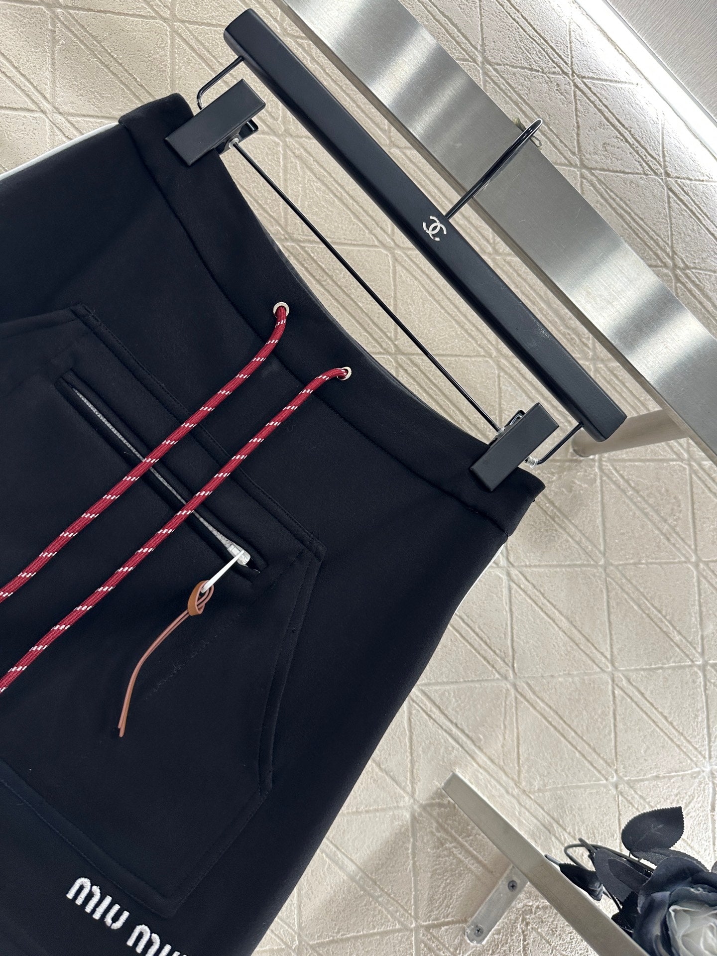 25 Hooded jacket and short skirt set