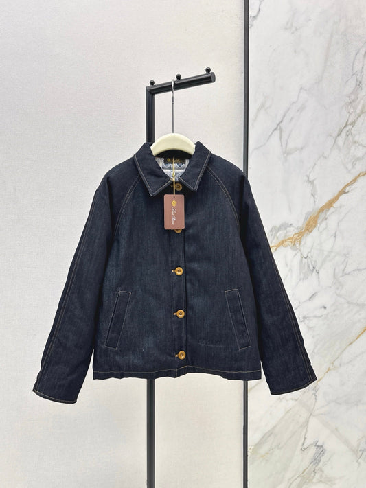 25 New collar denim cotton jacket