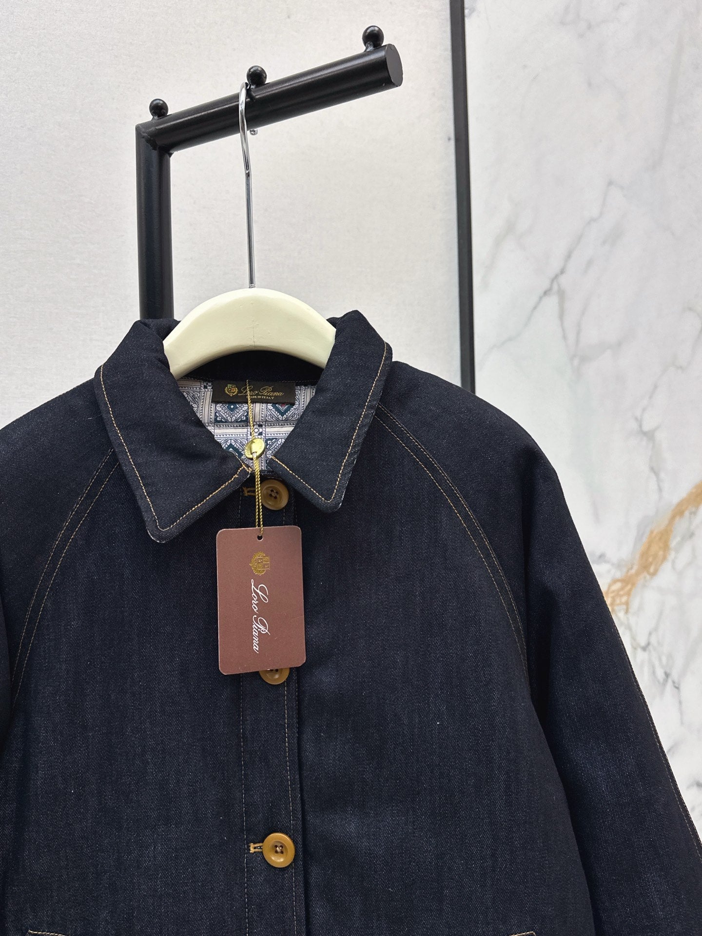 25 New collar denim cotton jacket