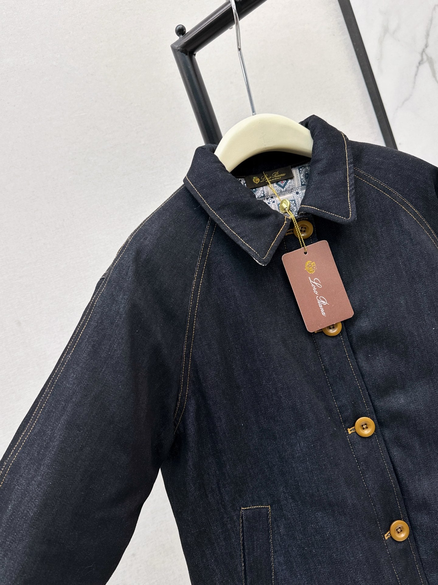 25 New collar denim cotton jacket