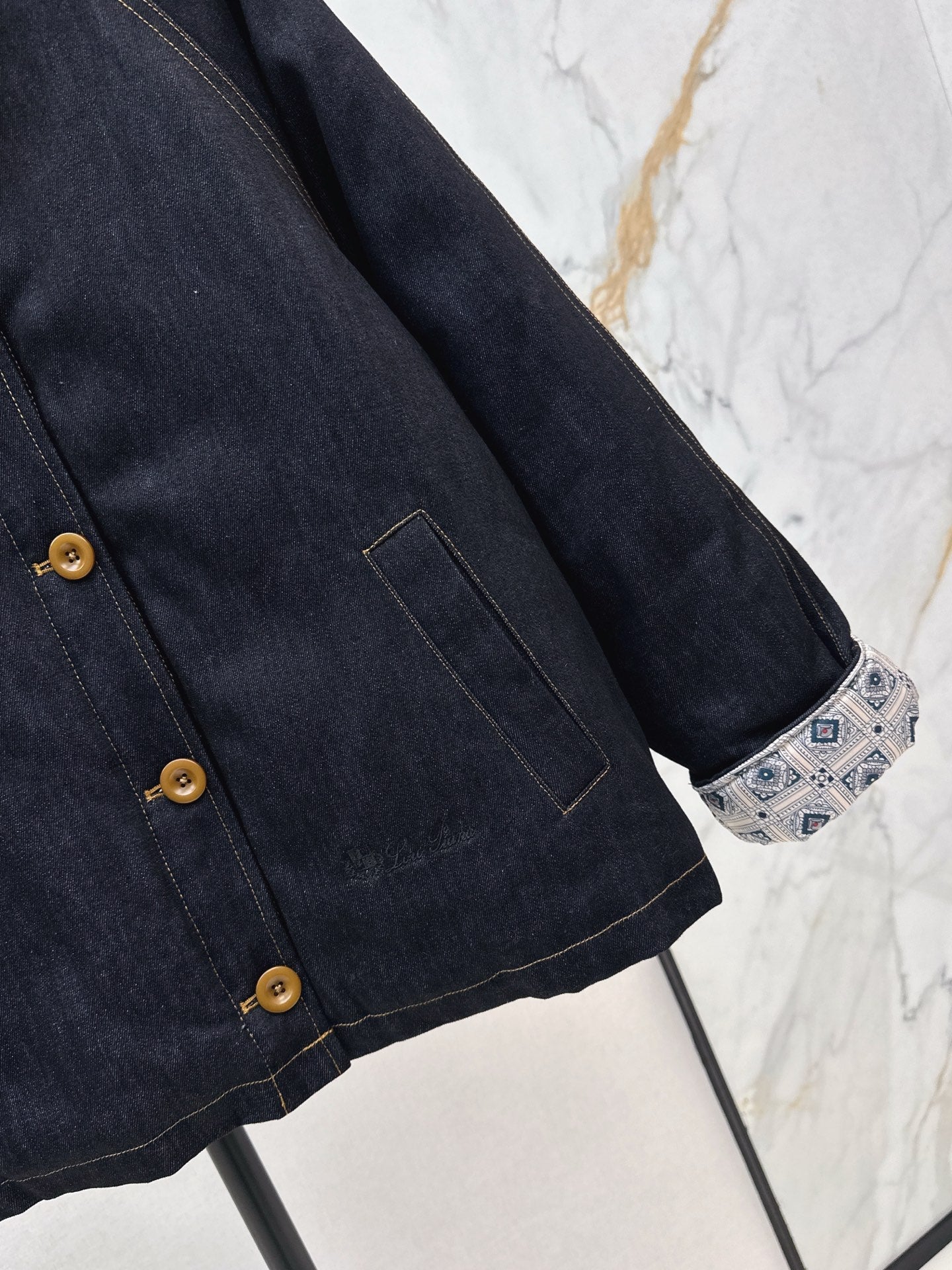 25 New collar denim cotton jacket