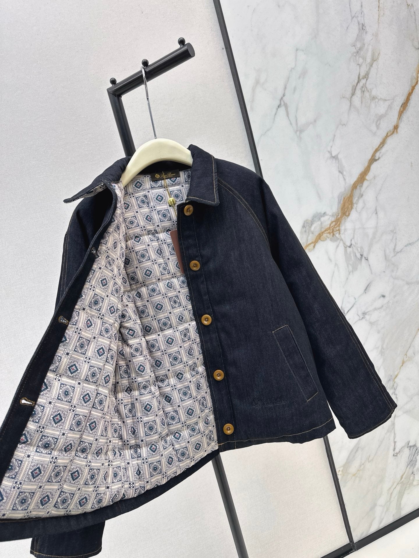25 New collar denim cotton jacket