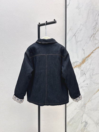 25 New collar denim cotton jacket