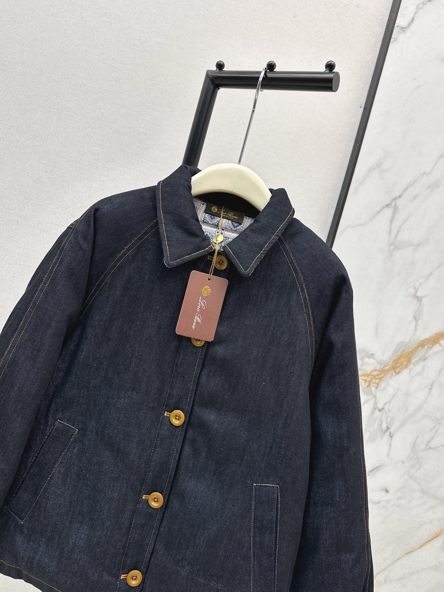 25 New collar denim cotton jacket