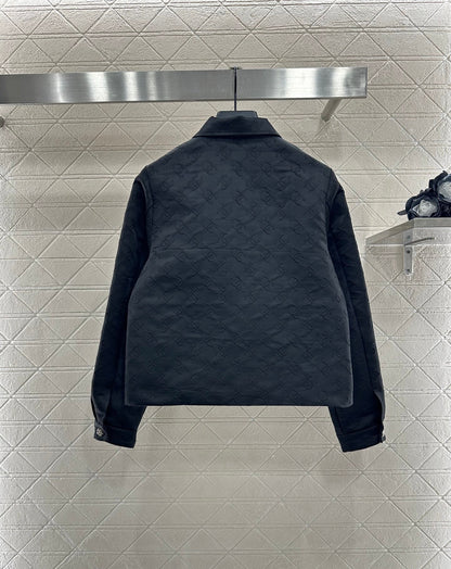 25 Jacquard jacket shorts set