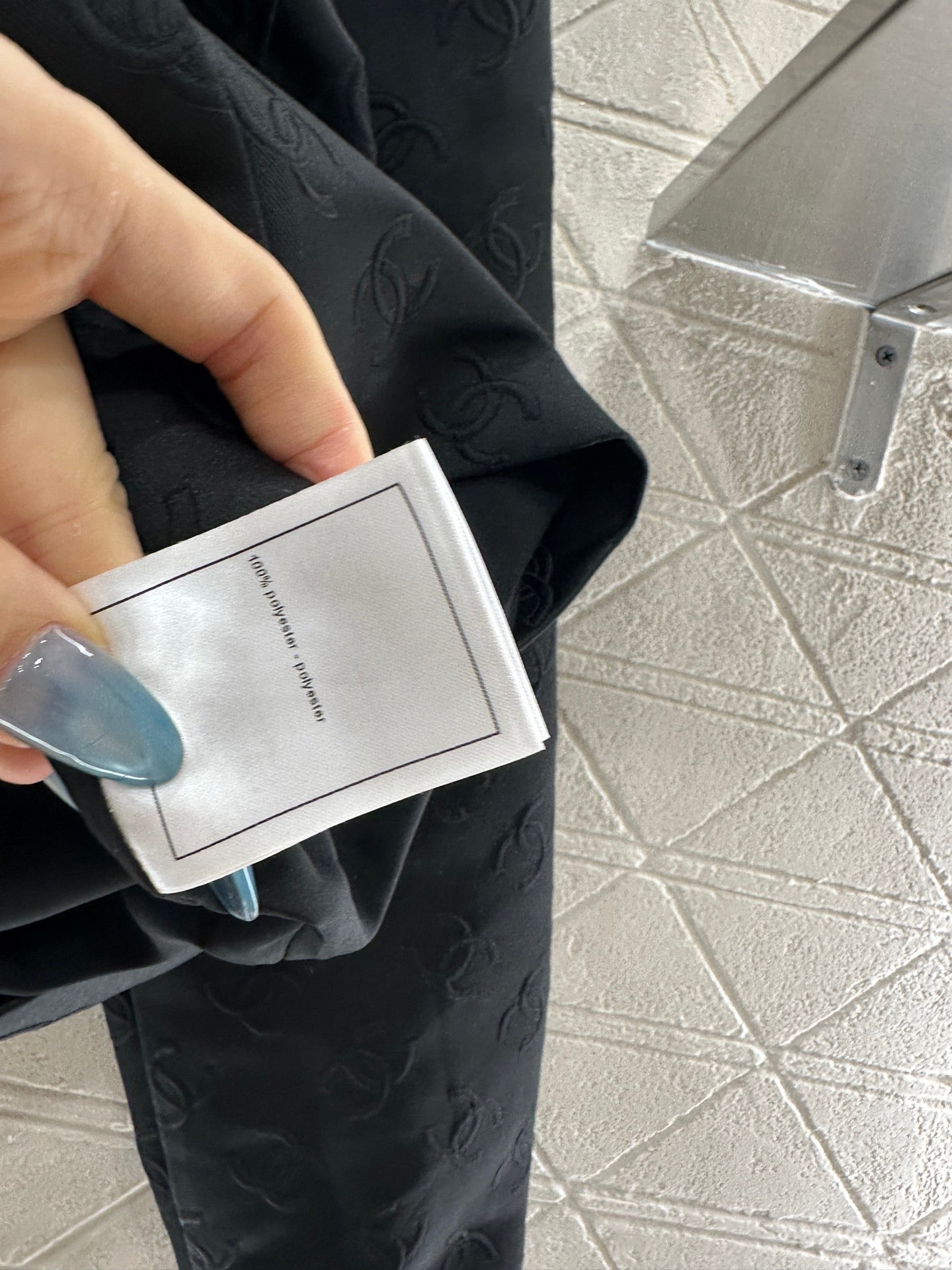 25 Jacquard jacket shorts set