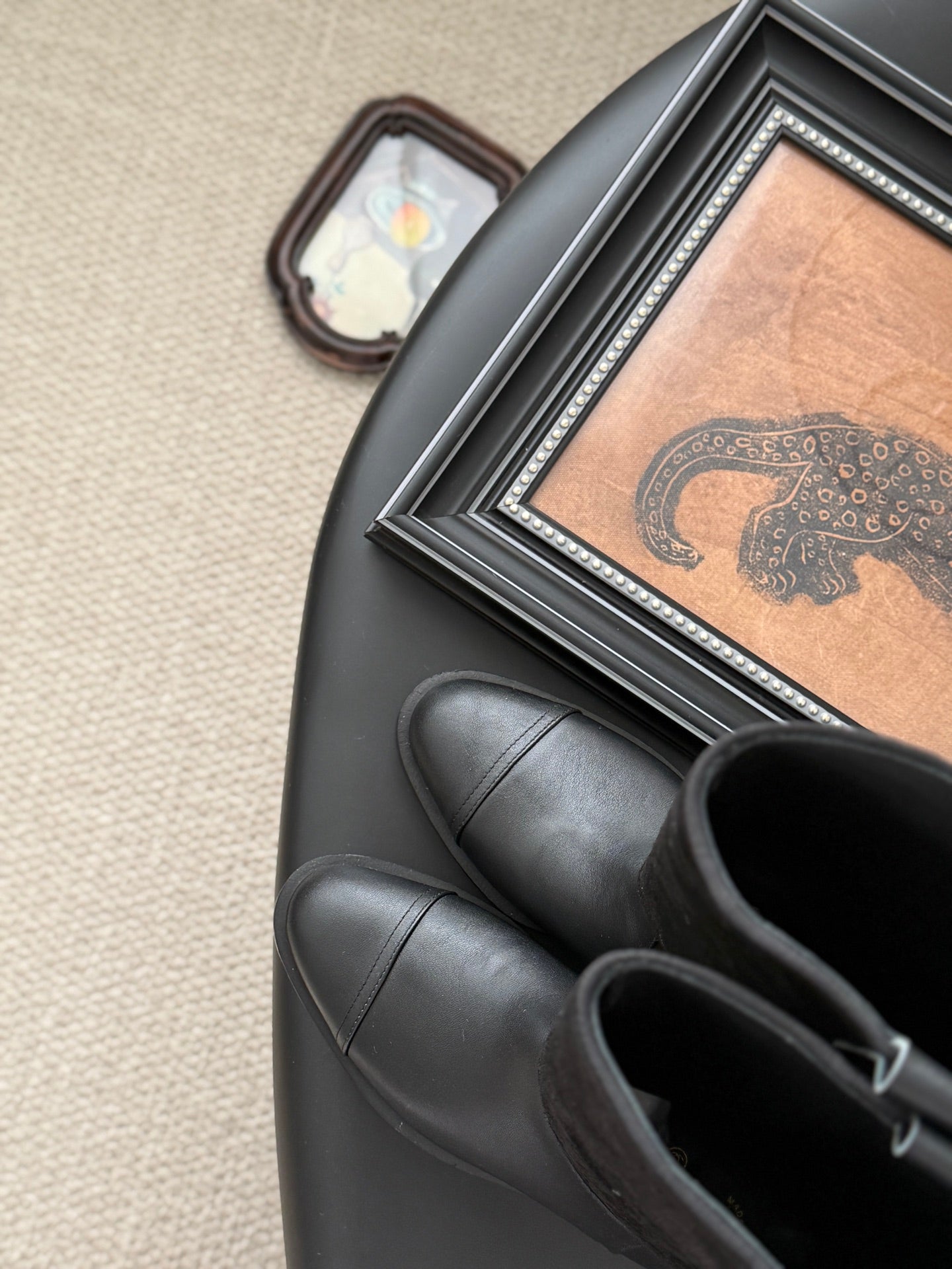 25K new rose-printed biker boots