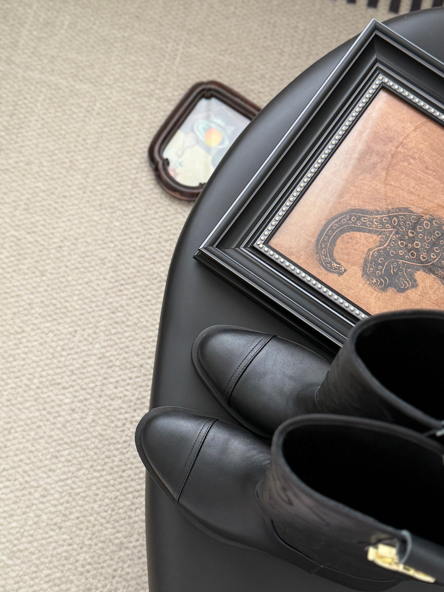 25K new rose-printed biker boots