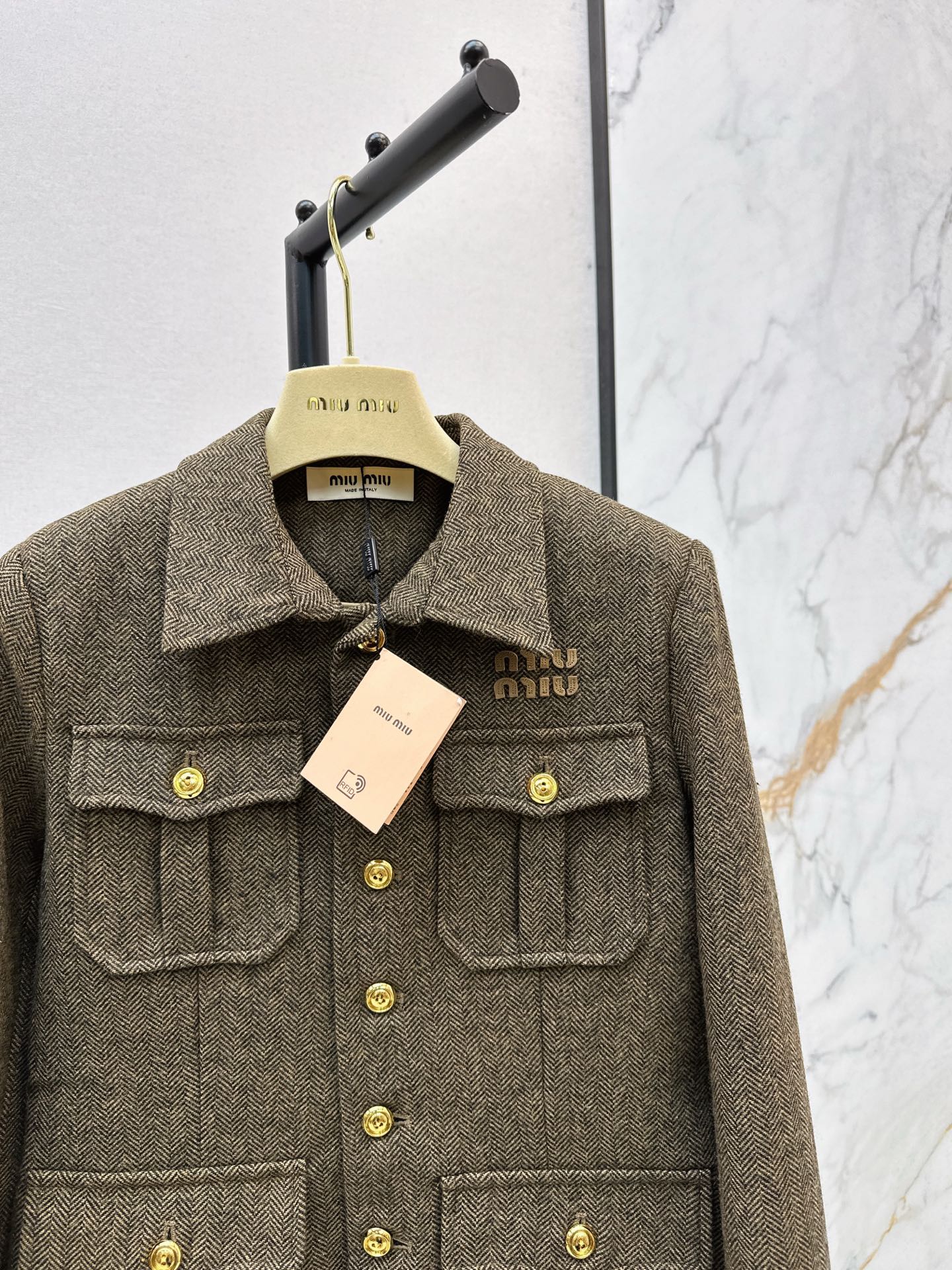 25 New wool collar jacket