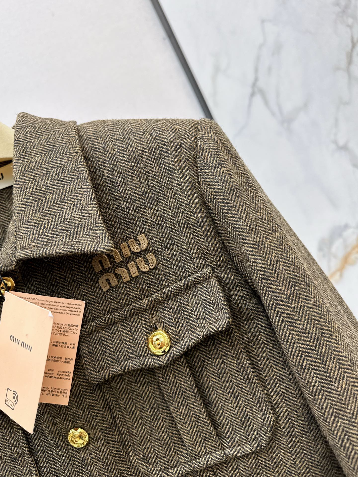 25 New wool collar jacket